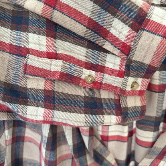 Xirena long sleeve plaid blouse - Picture 3 of 5